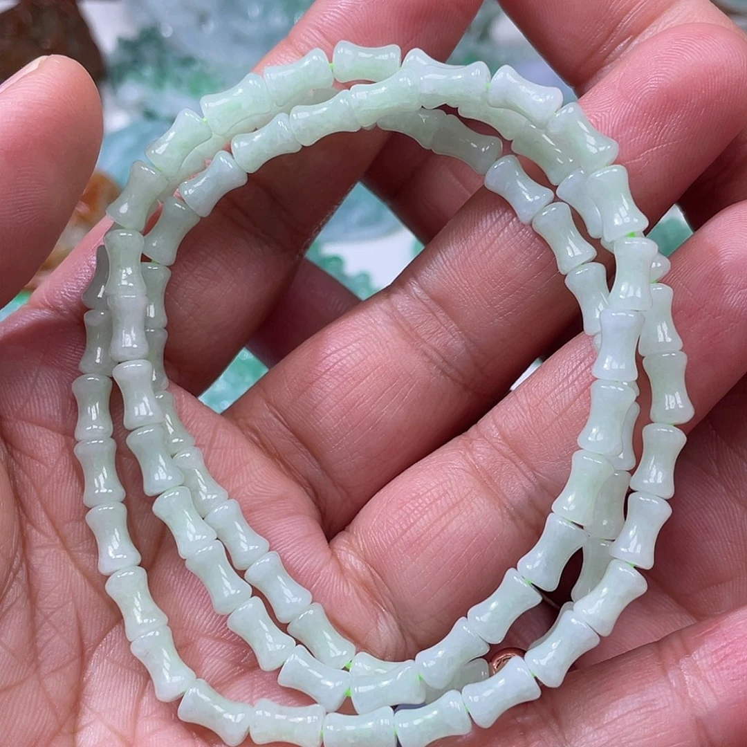 颈饰未镶嵌翡翠翡玉缘翡翠