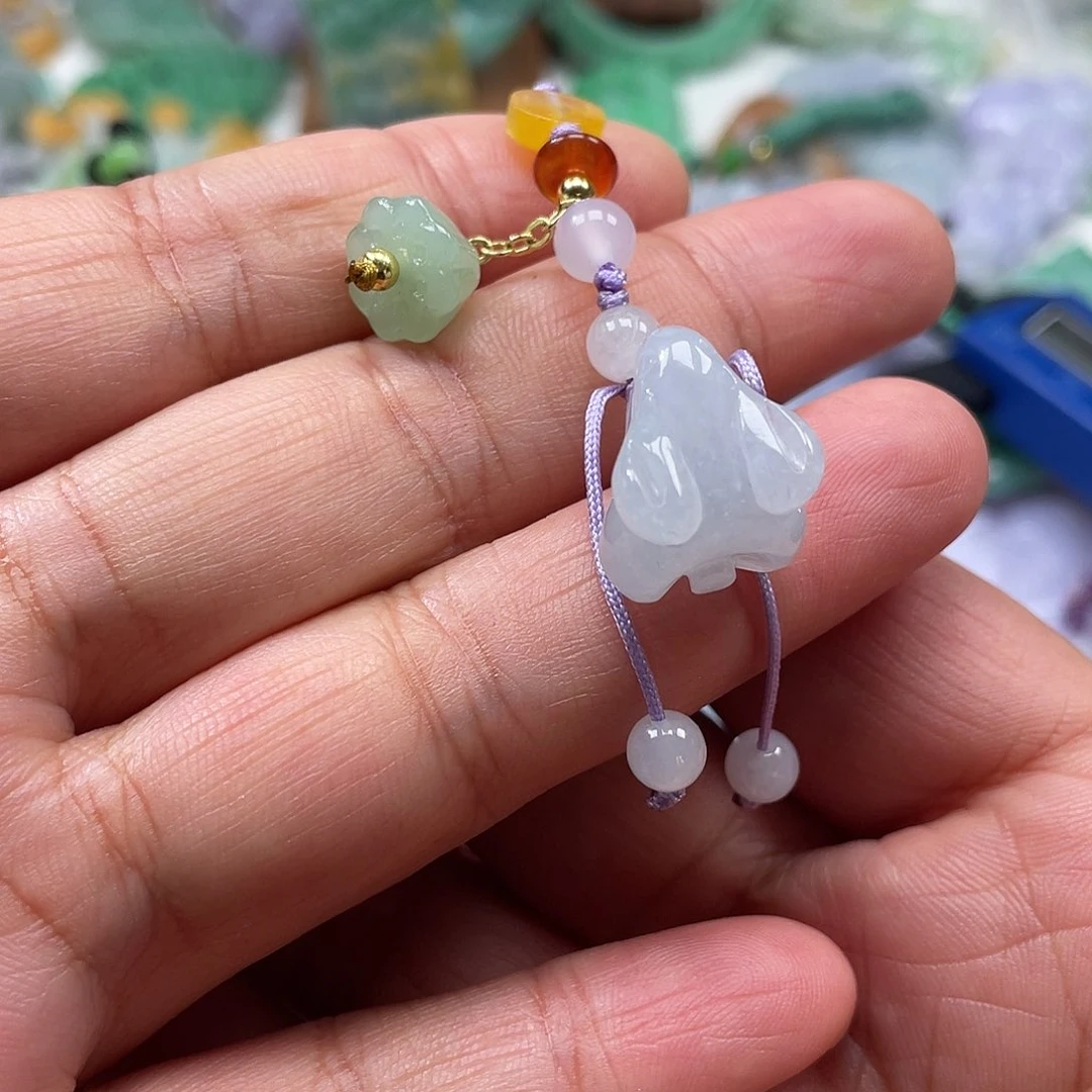 颈饰未镶嵌翡翠翡玉缘翡翠