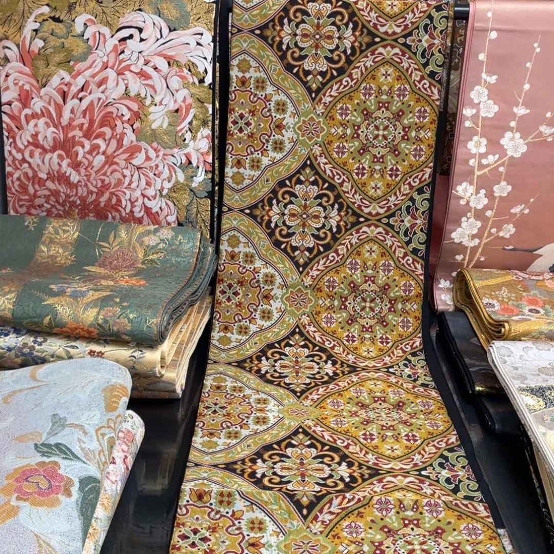 织绣唐锦桑蚕丝正绢面料