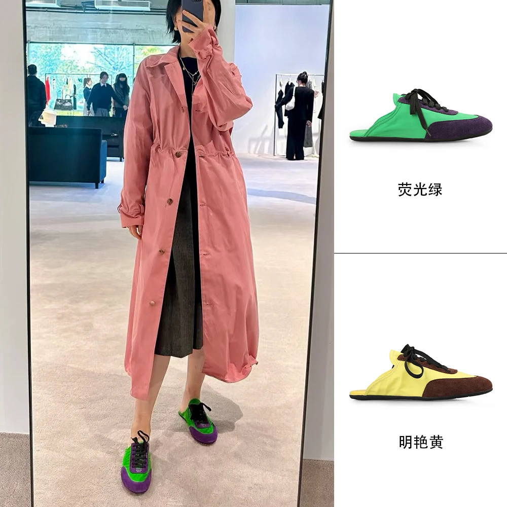 WANTS-LAB 25春夏新款包头半拖鞋时尚气质百搭潮鞋WL20071600141