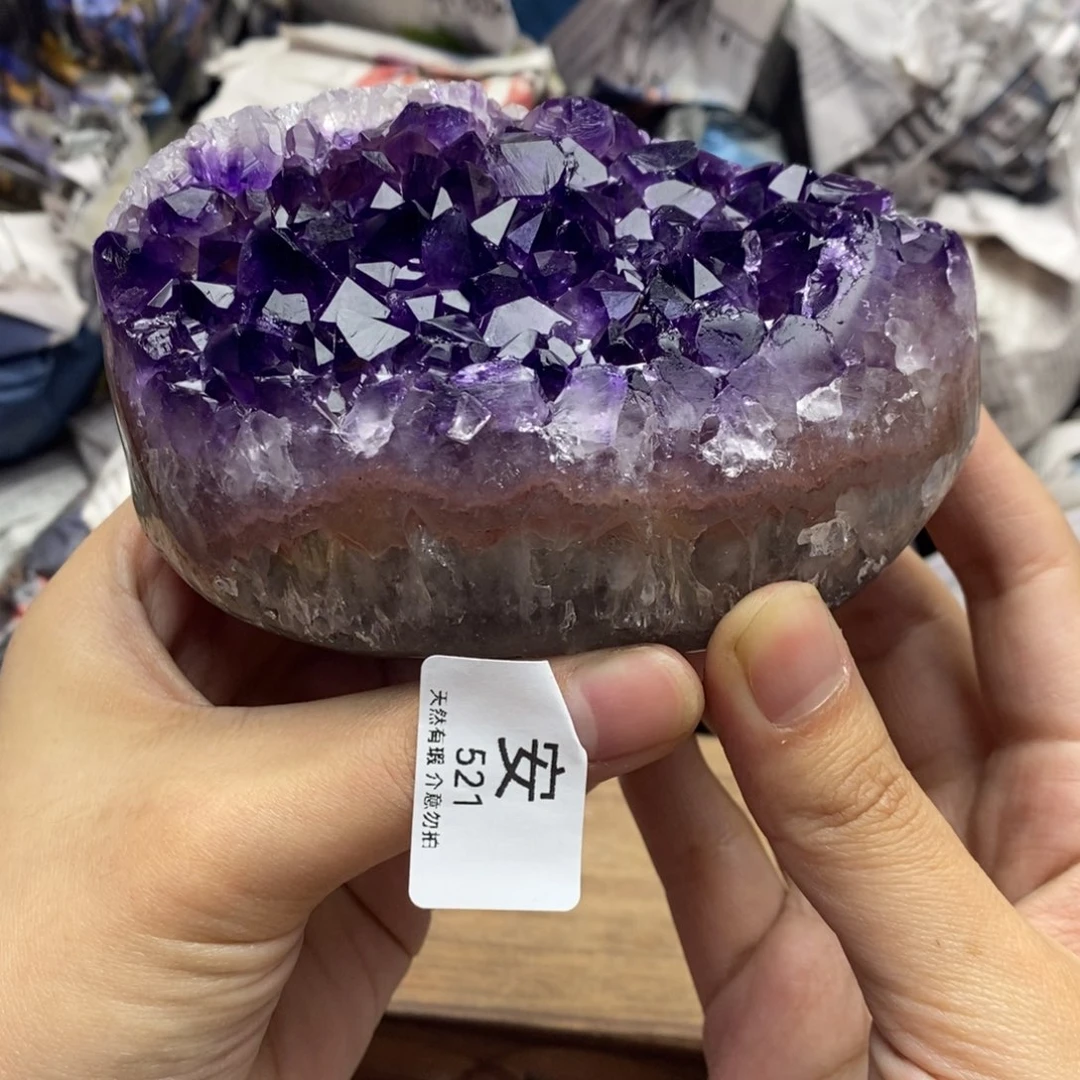 珠宝半成品紫晶未镶嵌
