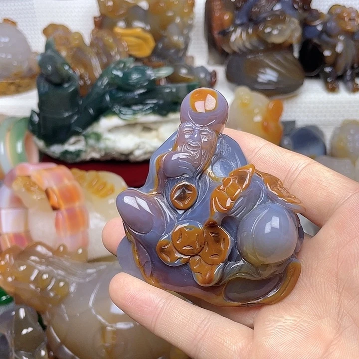 玛瑙/玉髓饰品未镶嵌