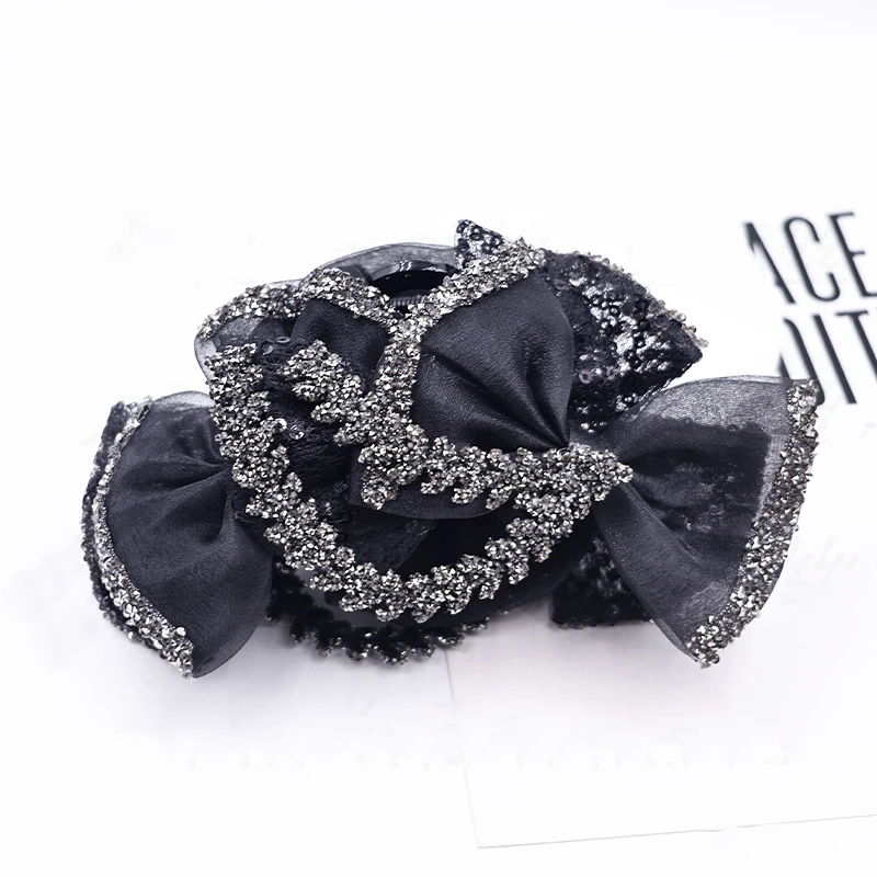 发卡夹子头饰网红爆款巴黎王妃麦浪鲨鱼夹大号13cm发量多专用抓夹