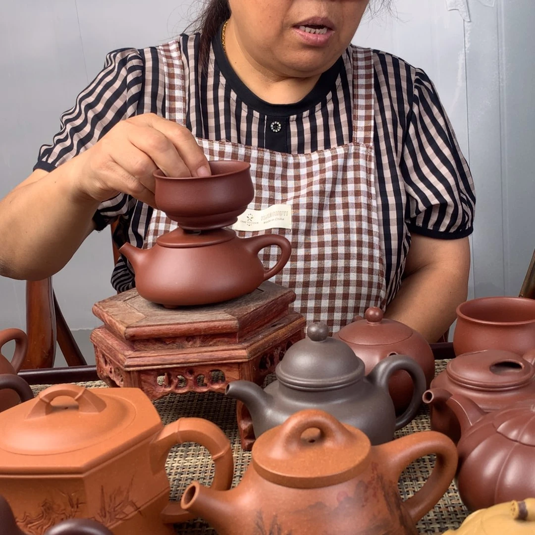 贵***长茶壶紫砂宜兴紫砂壶茶壶原矿紫砂壶