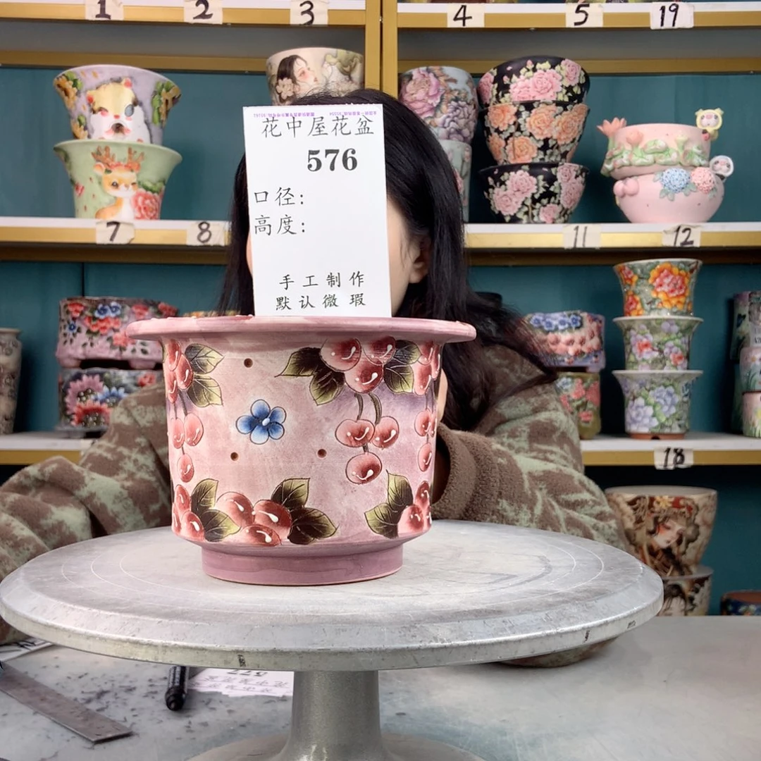 罐景德镇手工瑕疵576