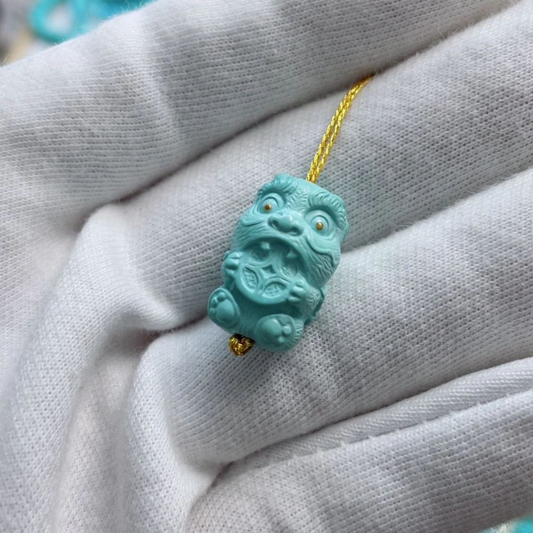 绿松石珠宝奇石未镶嵌