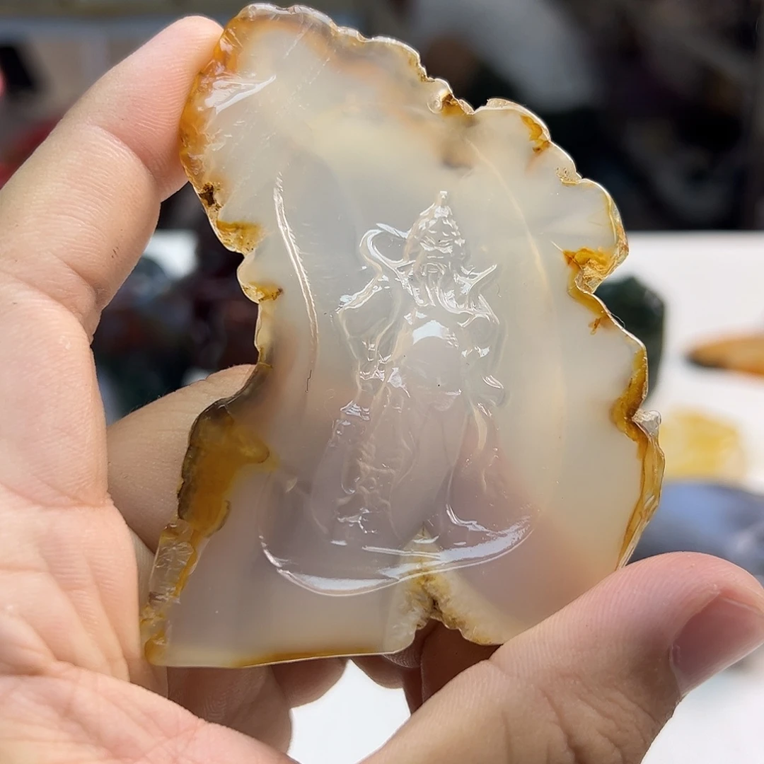 玛瑙/玉髓未镶嵌颈饰