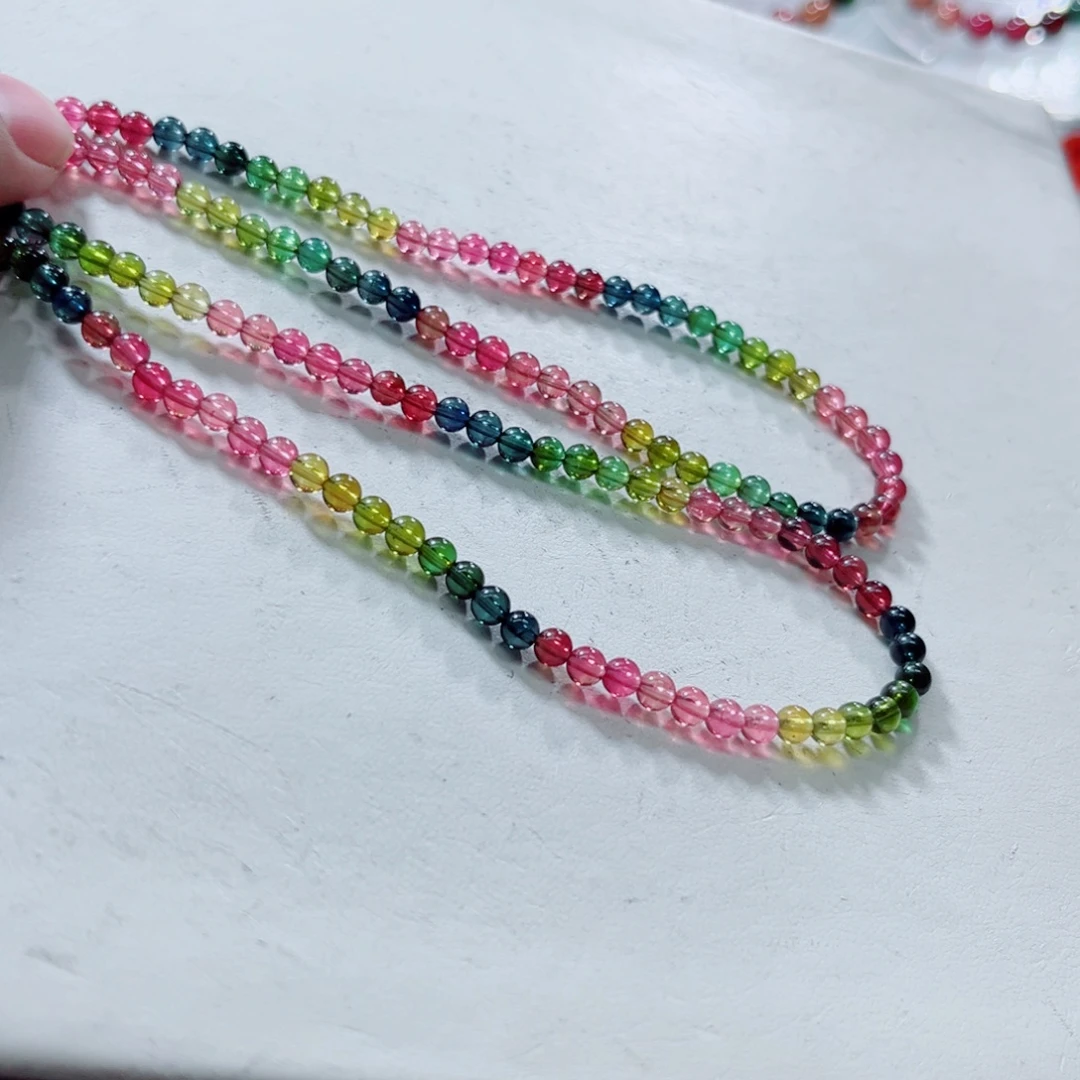 未镶嵌手链碧玺碧玺