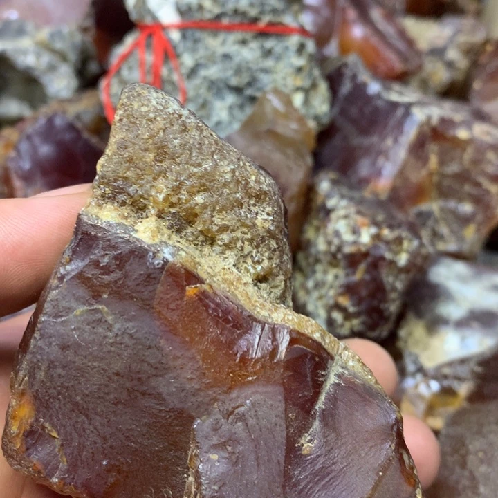 玛瑙/玉髓原石未镶嵌高****心