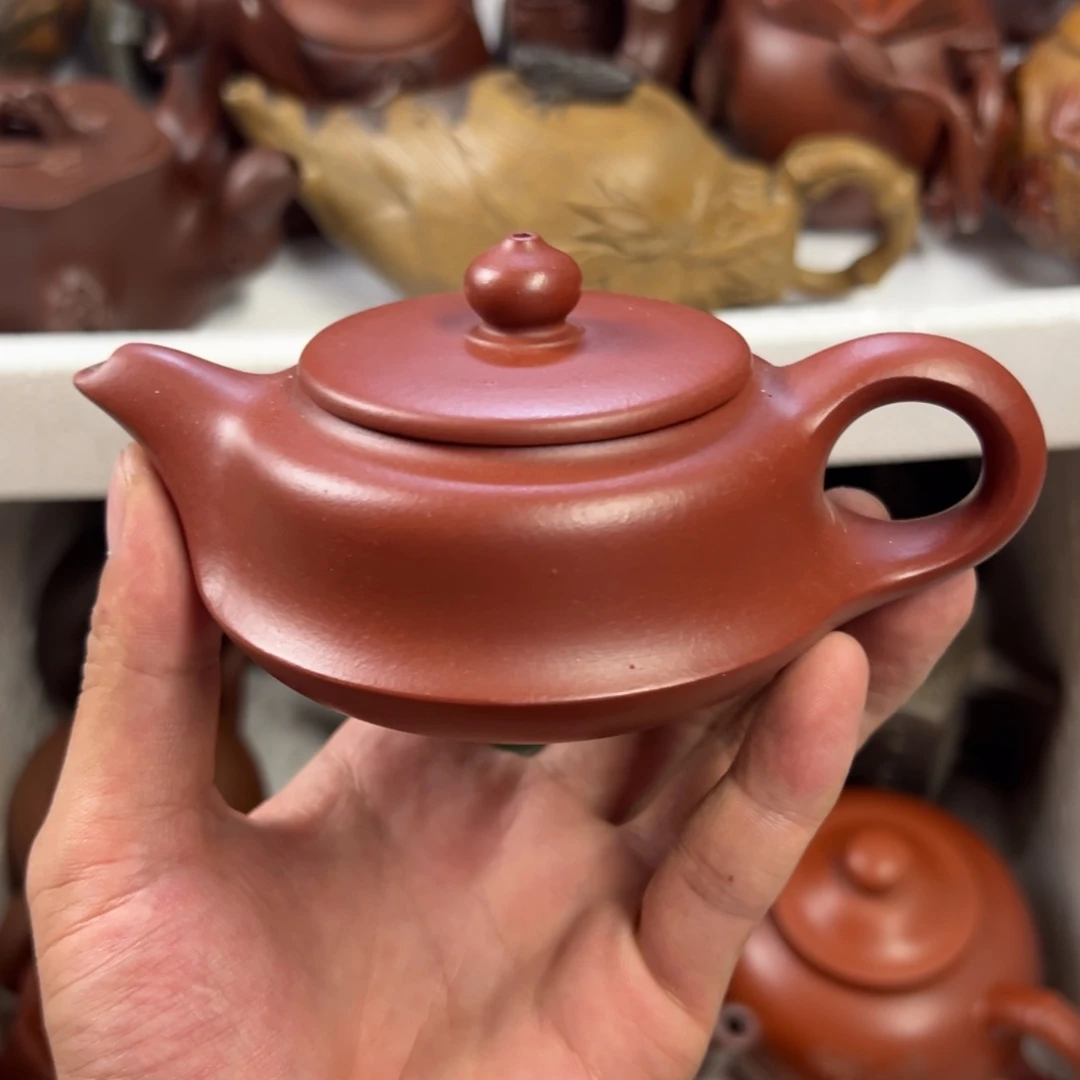 茶壶紫砂宜兴原矿紫砂壶180毫升容量
