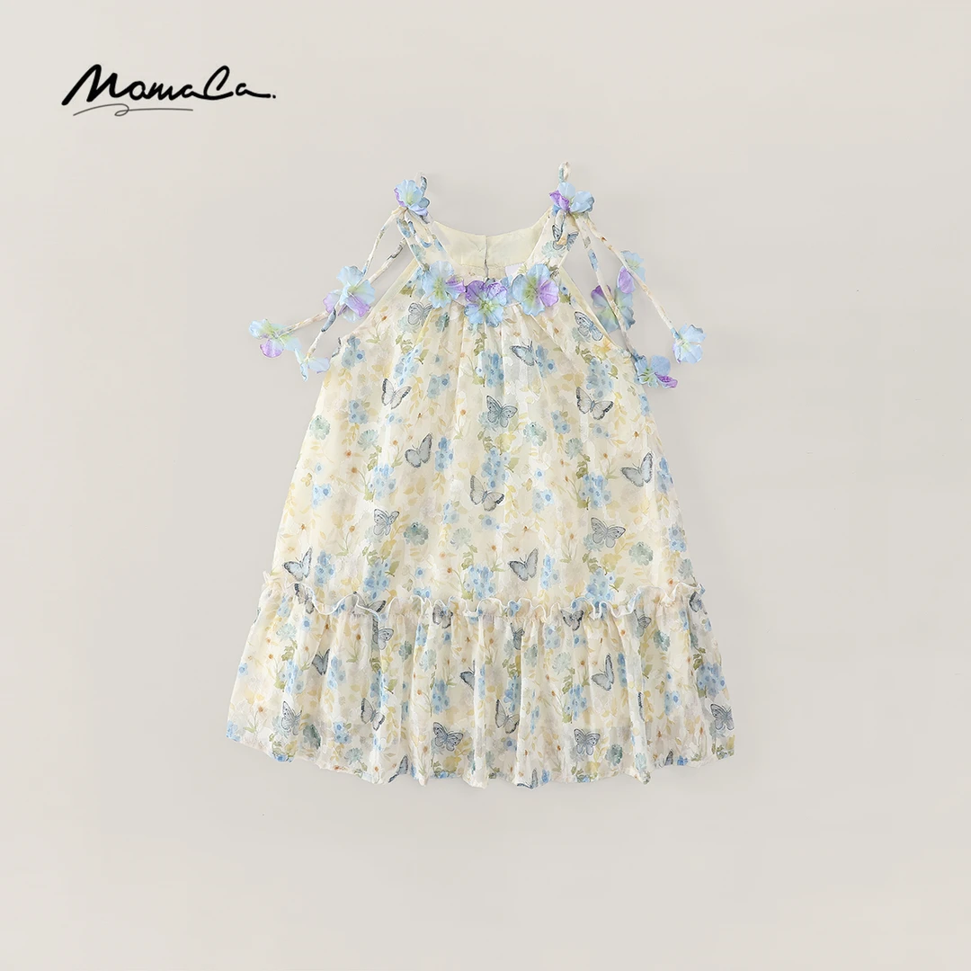 MOMOCO女碎花夏季时尚洋气宫廷风连衣裙77630470307