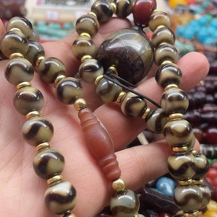 月***美玛瑙/玉髓未镶嵌颈饰