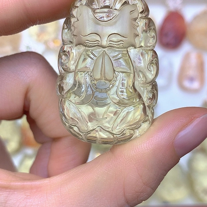 紫晶吊坠(不含链)未镶嵌