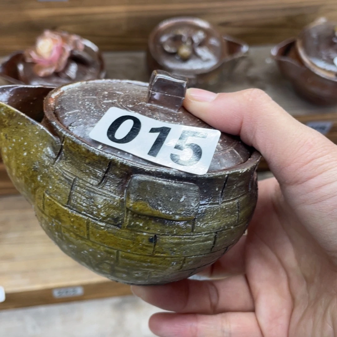 陶纯手工柴烧茶壶茶具