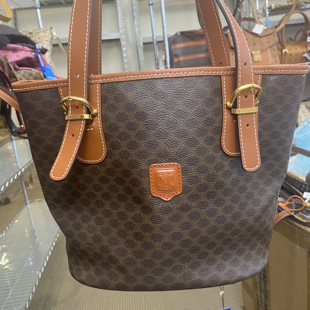95新 Celine/思琳 老花水桶包/001/修复品