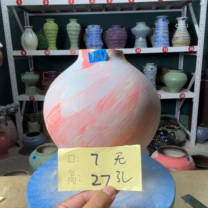 景德镇陶瓷花盆花器481