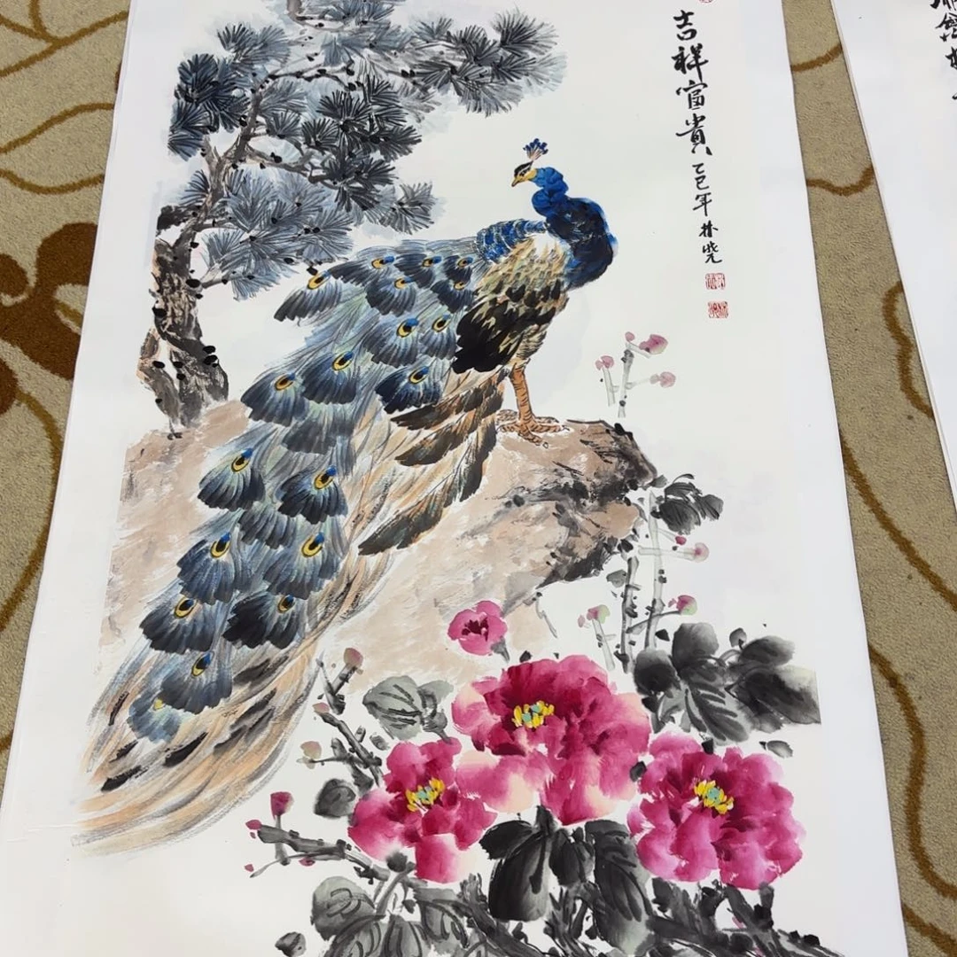 国画赵林晓李欣主播