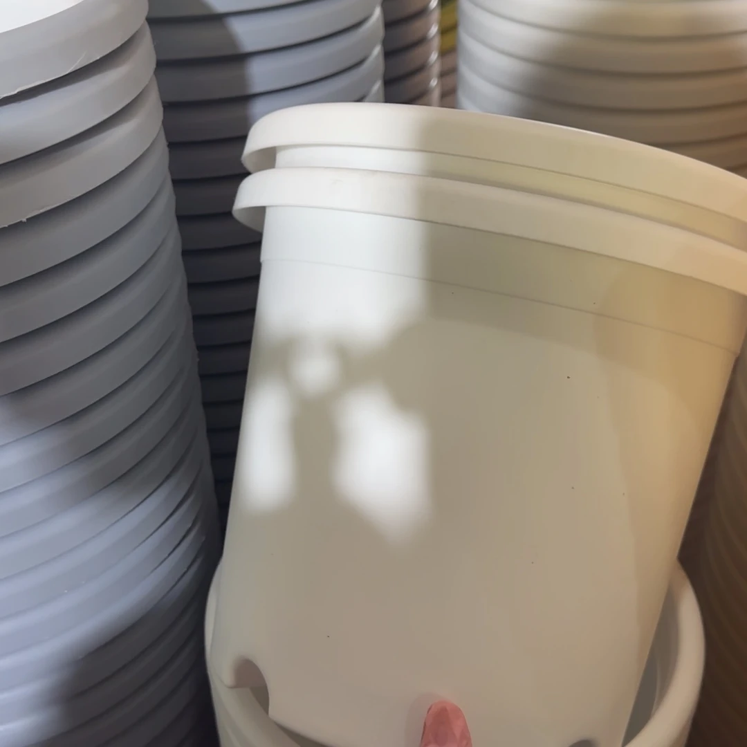 树脂四季4#无拖纯白3个