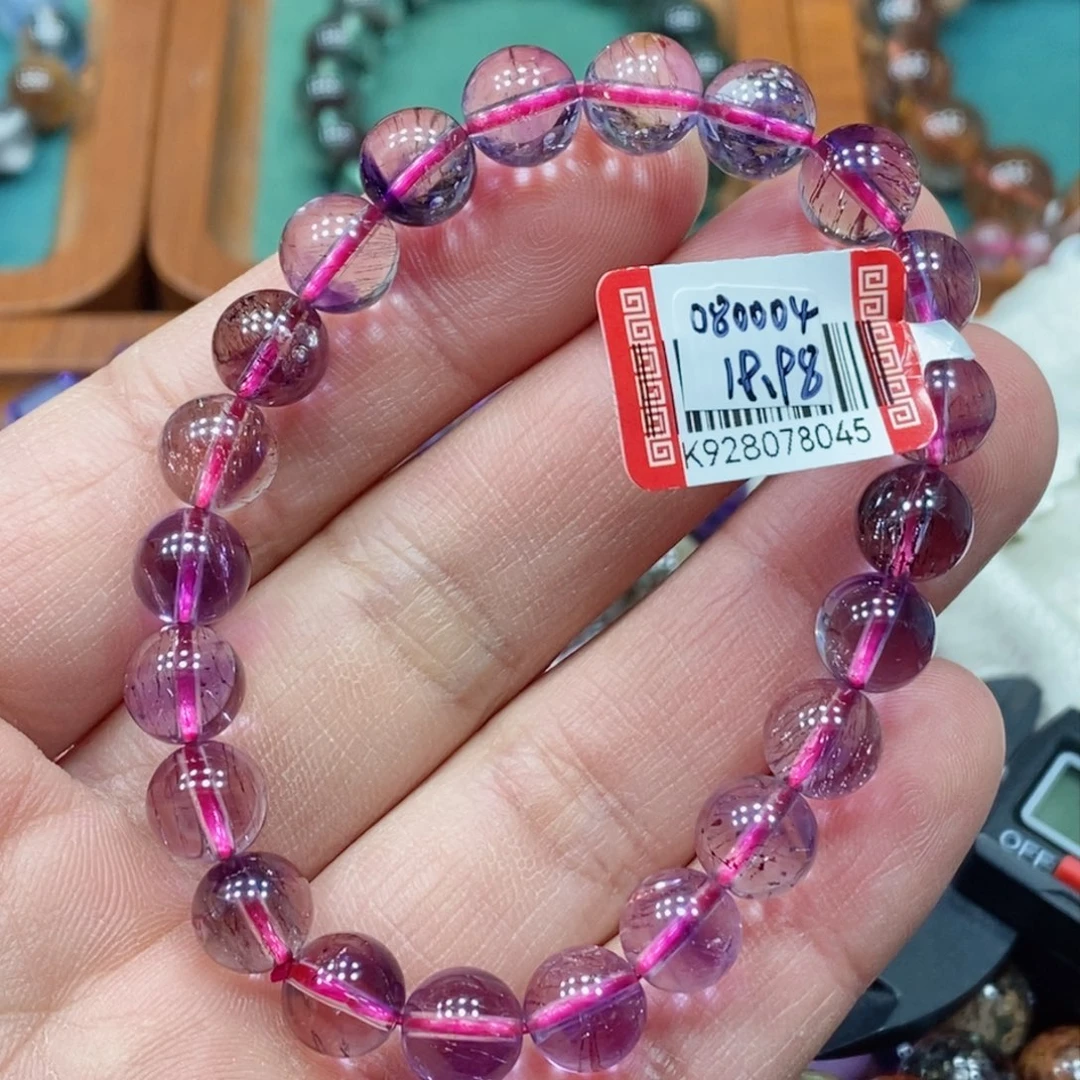 水晶手串未镶嵌天然