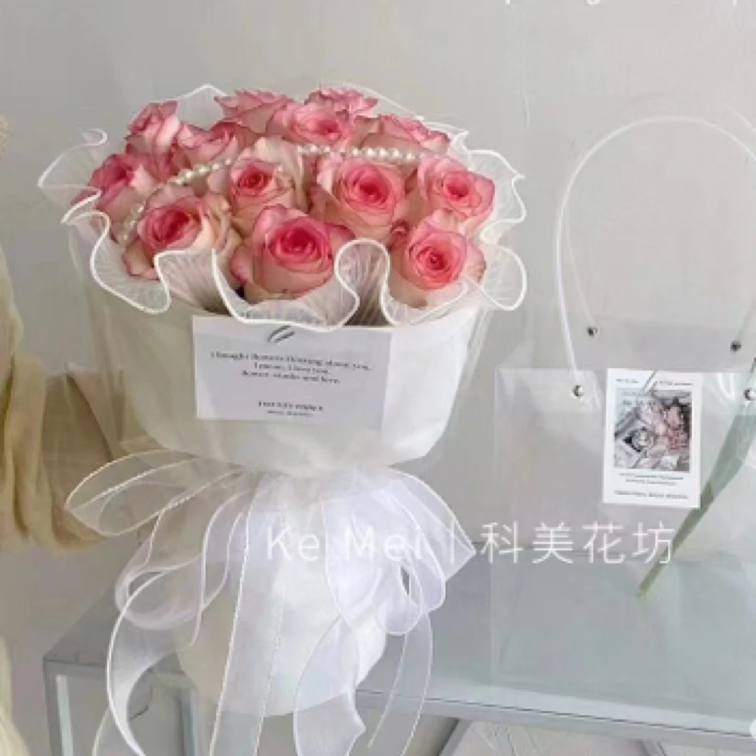 遇见便是上上签-13朵艾莎玫瑰小香风鲜花花束汶上小时达同城配送