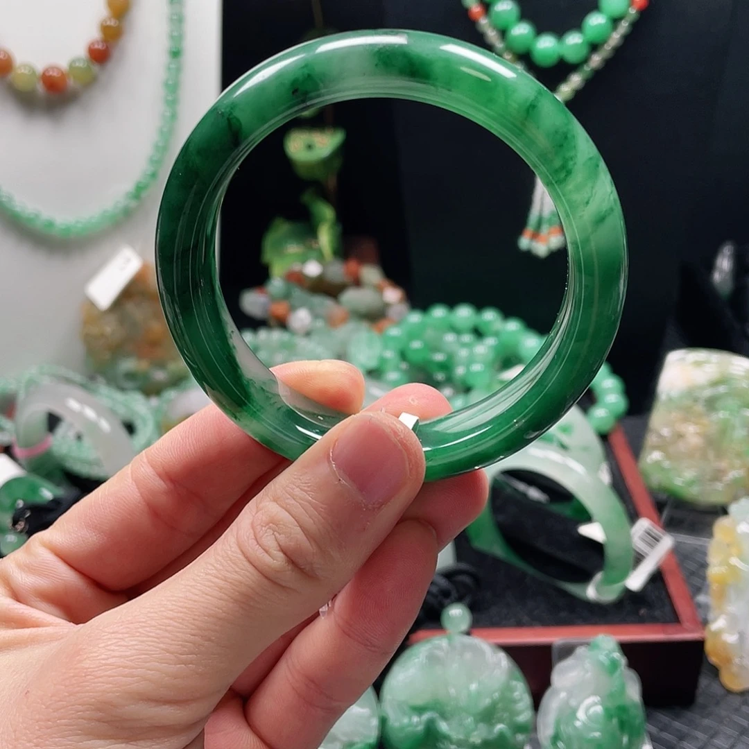 石英质玉未镶嵌手镯6162