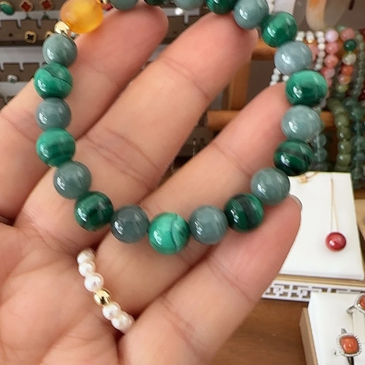 翡翠未镶嵌手链手串