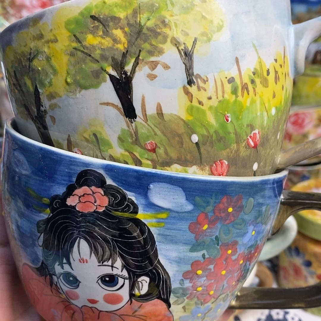 瓷片手绘陶瓷福利多多