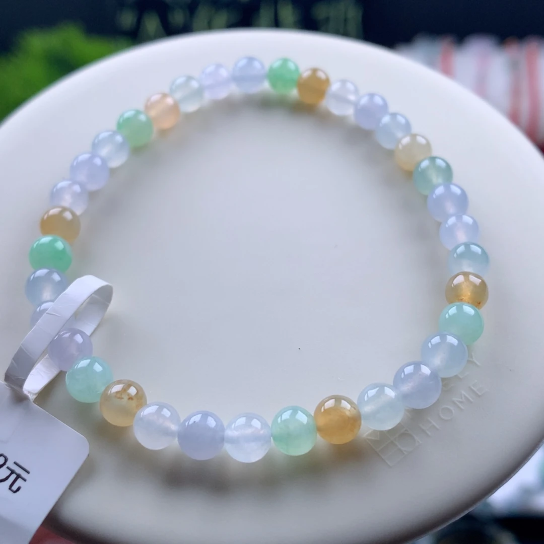 未镶嵌手链翡翠卡5.5