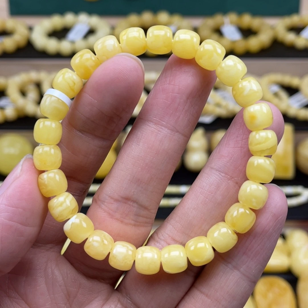 琥珀裸石未镶嵌琥珀蜜蜡