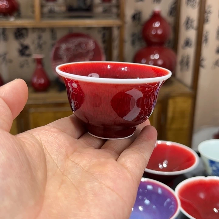 景德镇陶瓷小压手杯