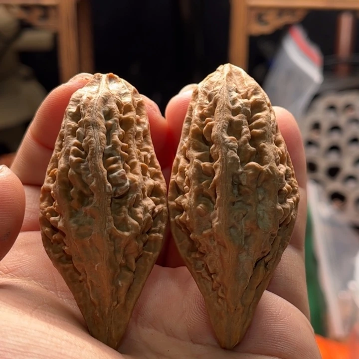 文玩核桃把件楸大胖48