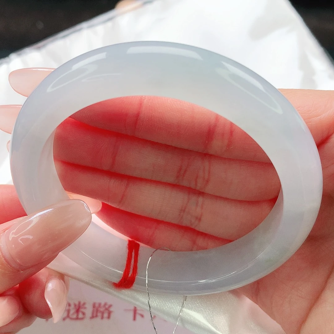 未镶嵌手镯翡翠58圈