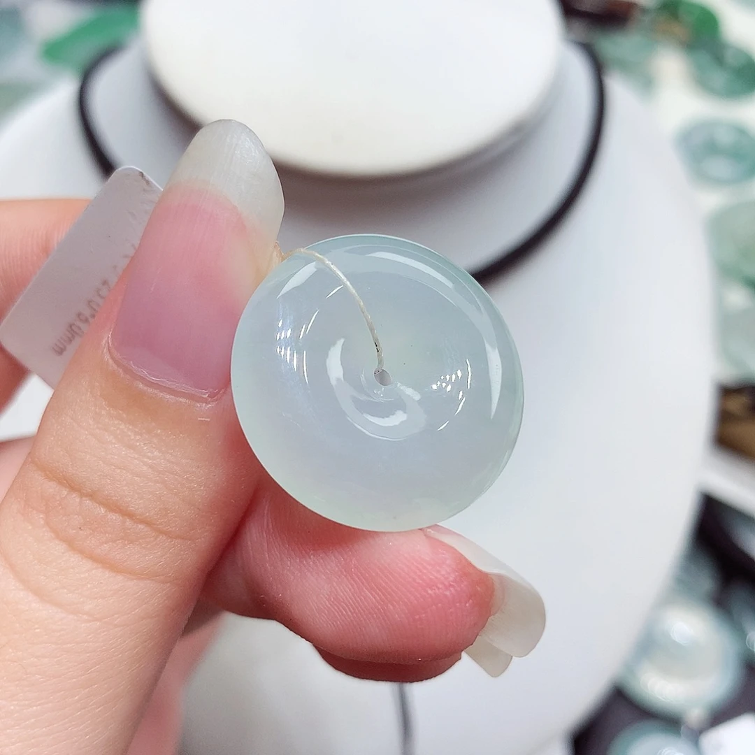 翡翠未镶嵌胸饰翡翠5，23/6