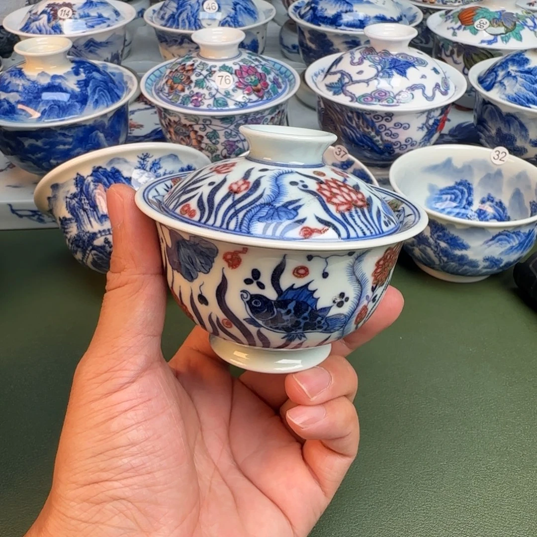纯手工纯手绘茶具89