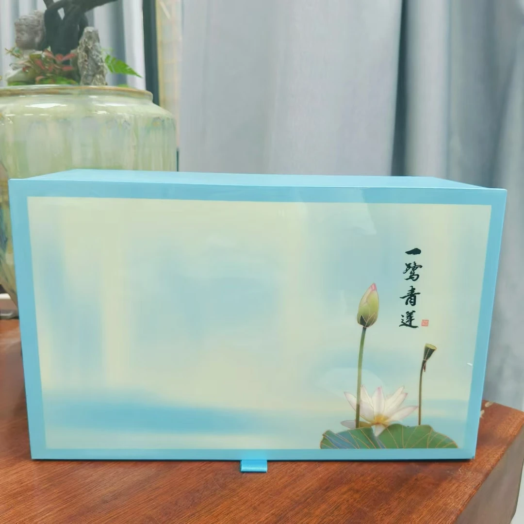 （顺丰）茉莉花茶兰色一鹭青莲双陶