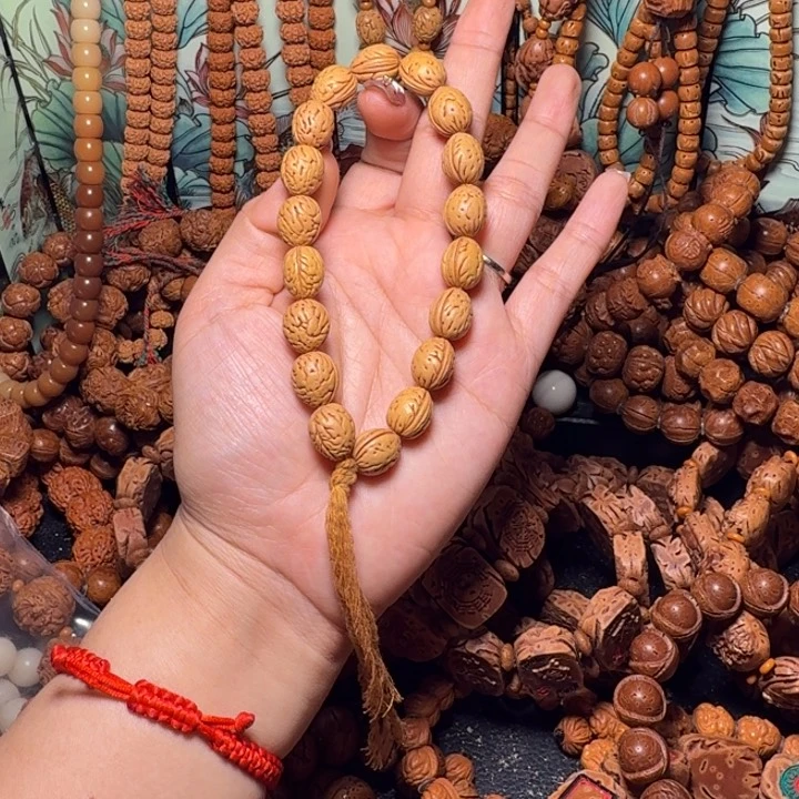 桃核吊坠钱袋子金瓜子