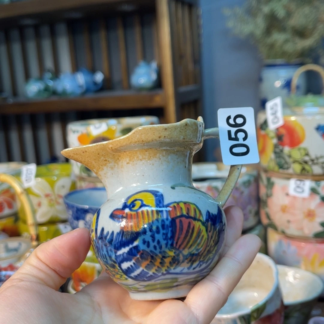 杯素浅陶瓷手工手绘