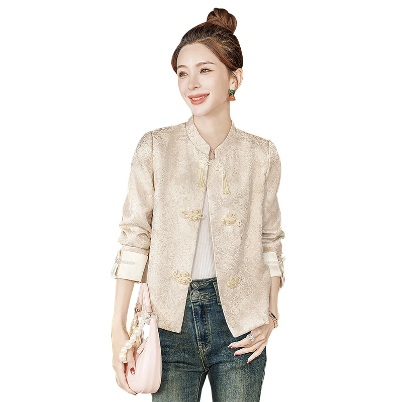 丝柏舍欧若风2025夏季商场同款新品复古新中式外套S51R0643A