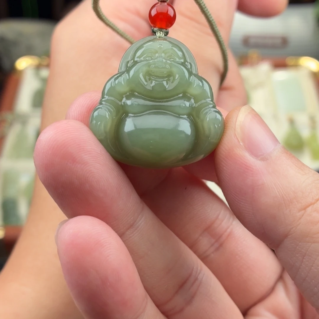 龙***和田玉未镶嵌颈饰