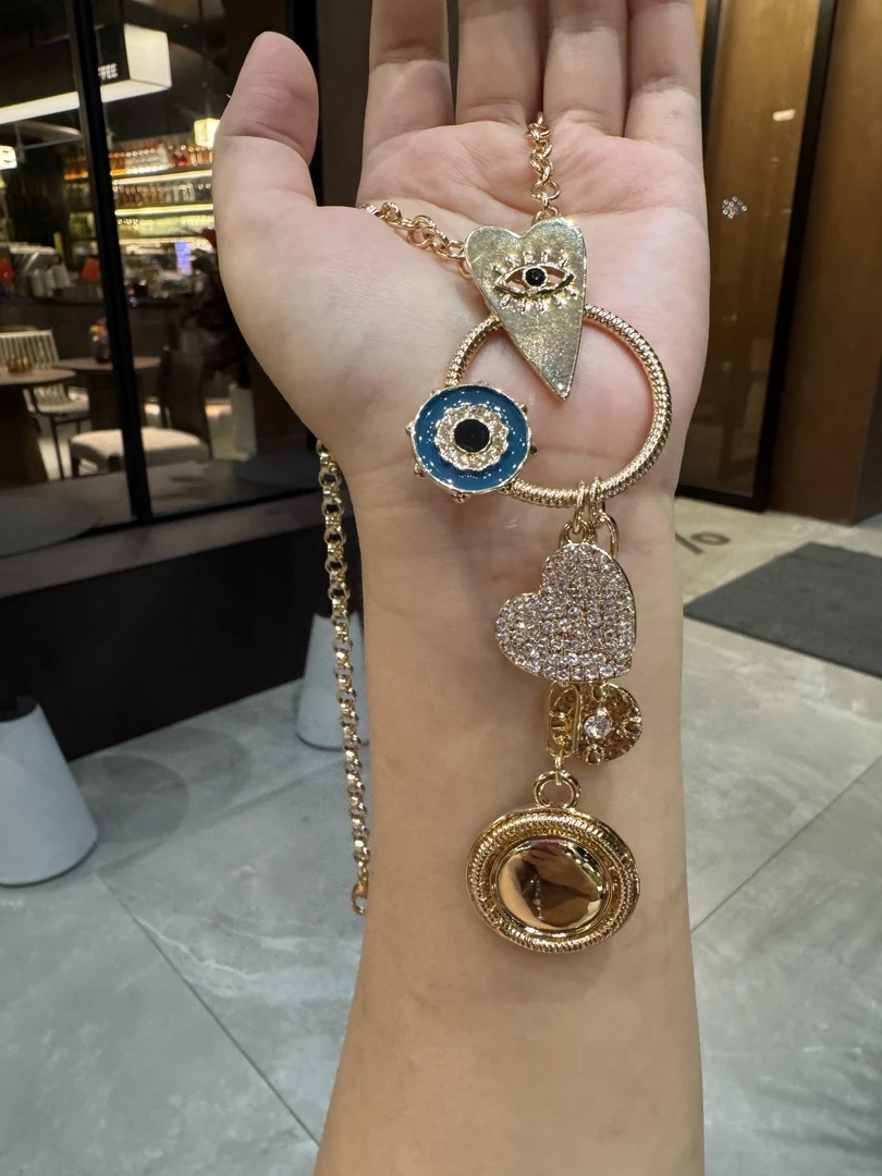 锌合金项链 欧美风女51cm(含)-80cm(含)其它镀层