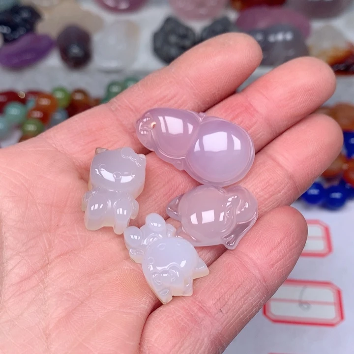 玛瑙/玉髓颈饰未镶嵌蔡*多