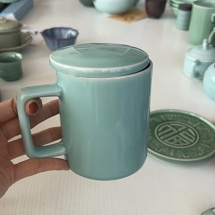 小米茶器龙泉青瓷