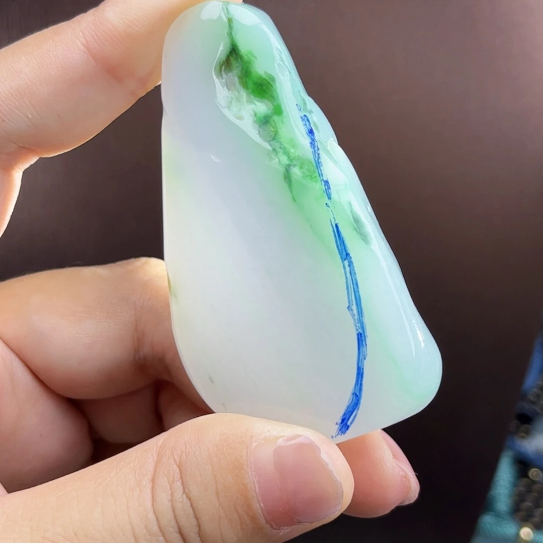 定制翡翠未镶嵌翡翠包工