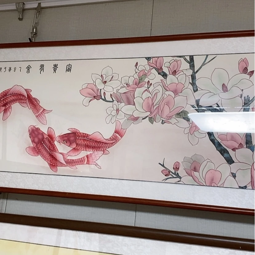 【闪购商品】国画手绘国画工笔带框