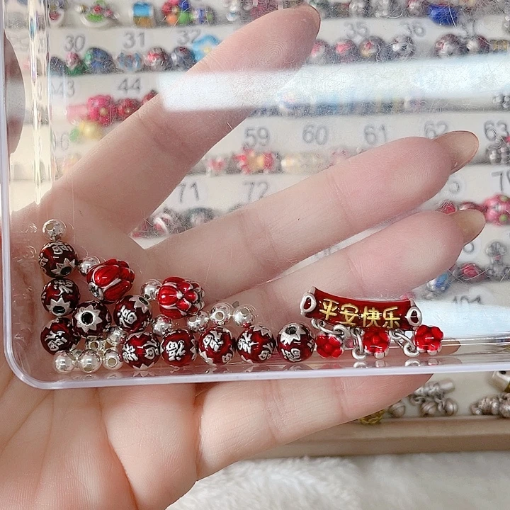 小***月足银珐琅彩足银配件