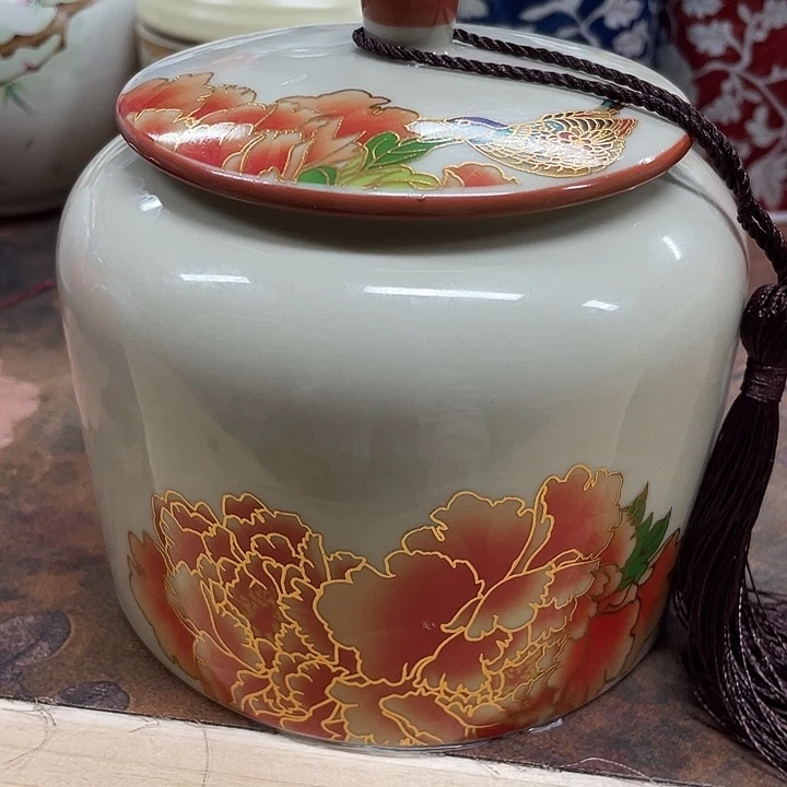 陶瓷罐茶叶罐储物罐密封罐