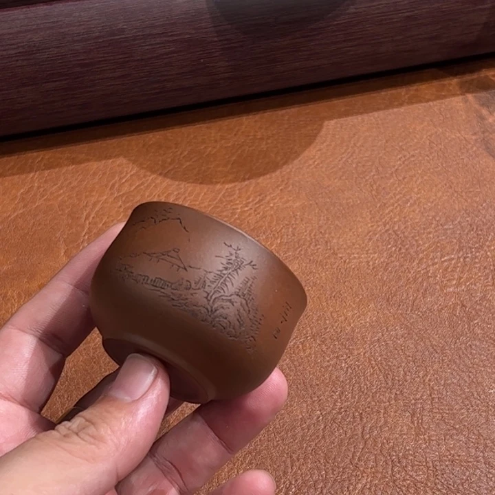 盐***控茶杯紫砂紫砂杯紫砂杯紫砂杯