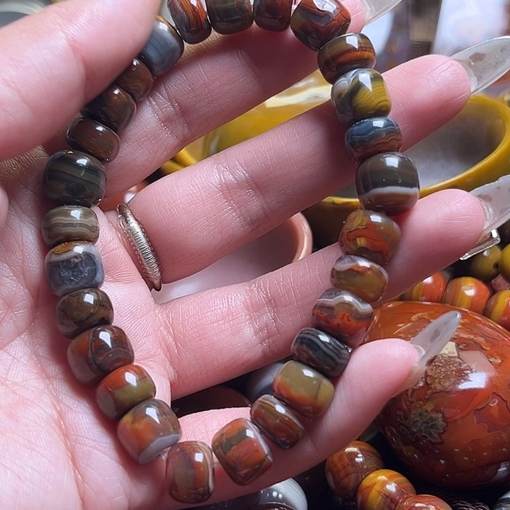 玛瑙/玉髓未镶嵌手串