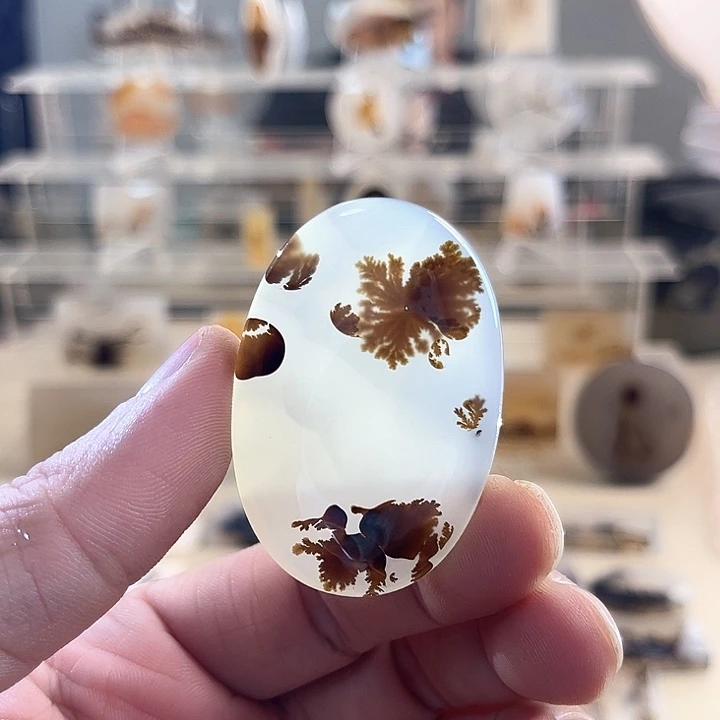 玛瑙/玉髓未镶嵌吊坠(不含链)