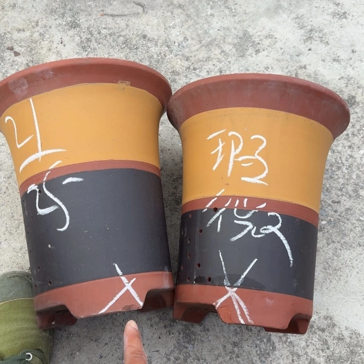 紫砂花盆紫砂的花
